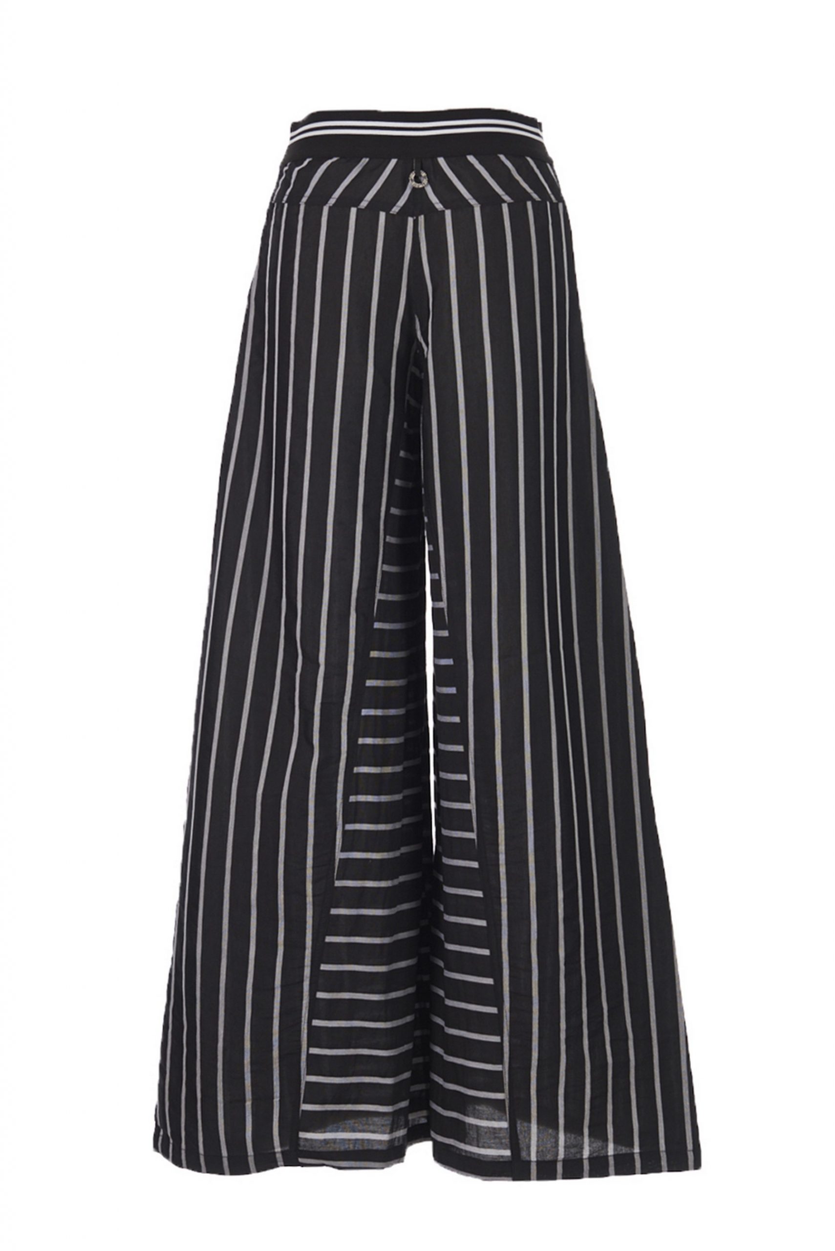 Pinstripe palazzo pants - Save The Queen!