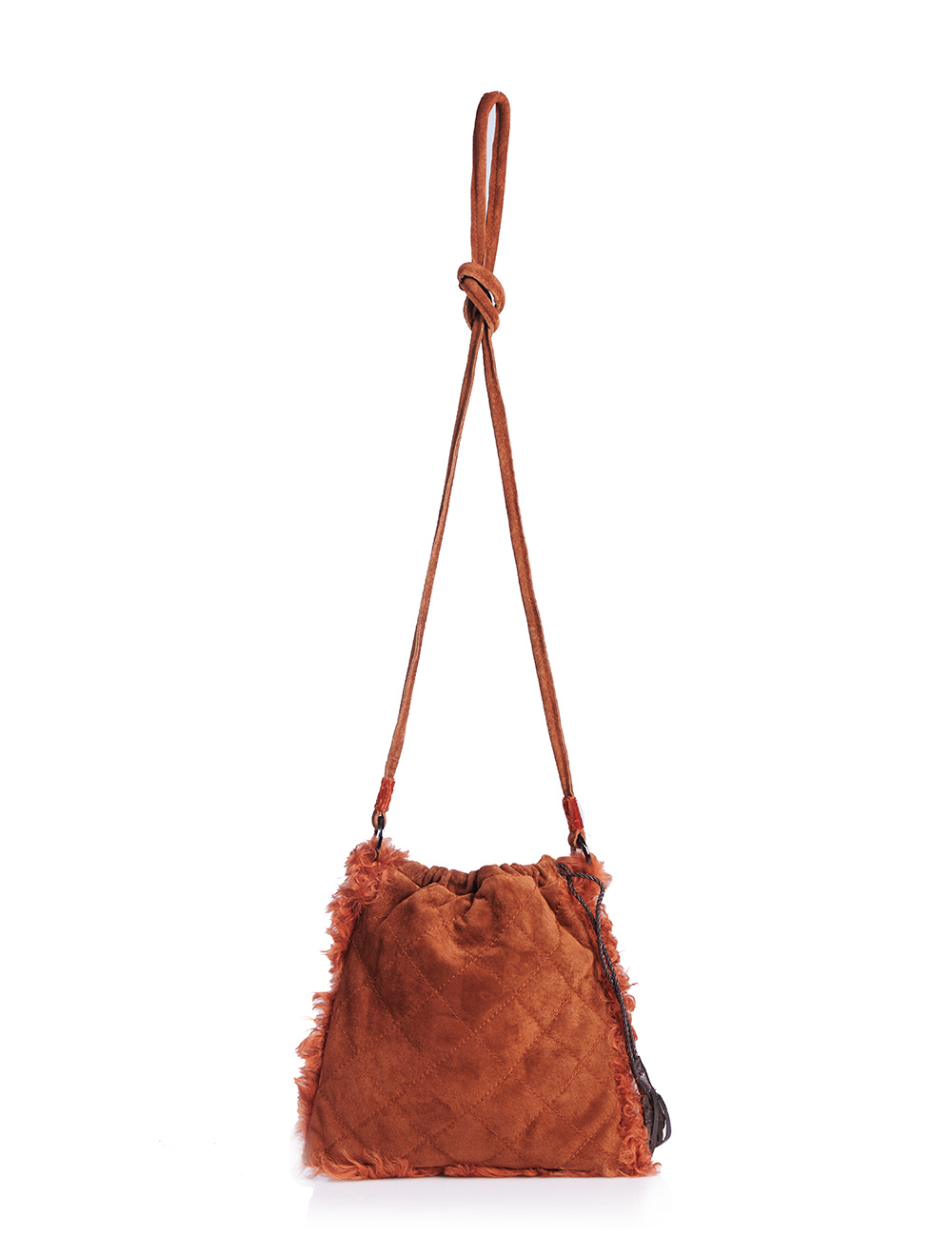 Orange suede bag sale