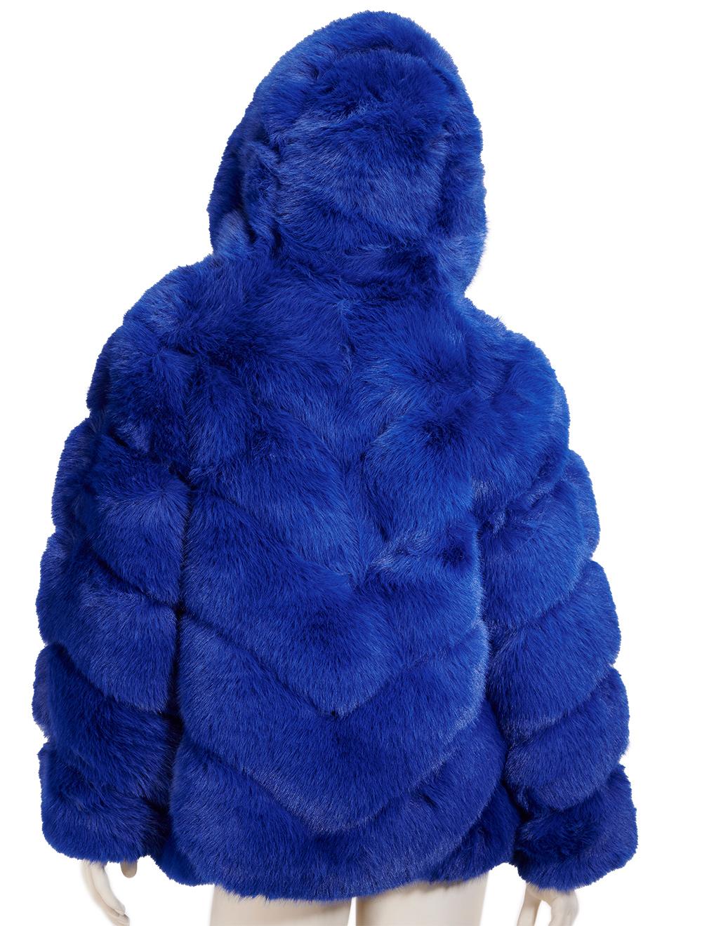 Cornflower blue faux fur - Save The Queen!