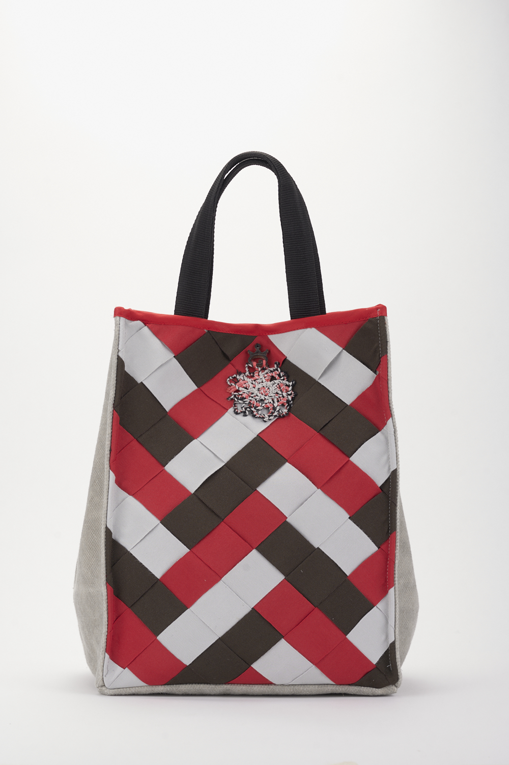 Save The Queen Borsa in canvas di cotone